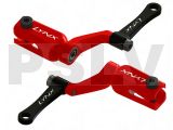  LX1125  Lynx Heli Innovations DFC Main Grip Thrusted Red 130X 